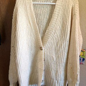 Oversized Knit Cardigan